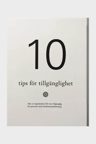Bok: 10 tips för tillgänglighet